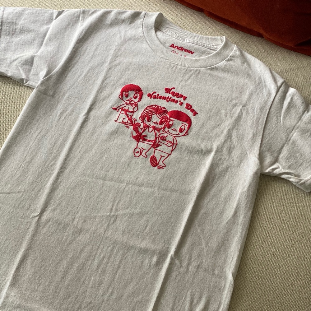 Andrew Downtown Skate - Happy Valentines Day Tee